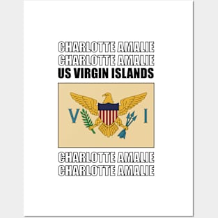 Flag of US Virgin Islands Posters and Art